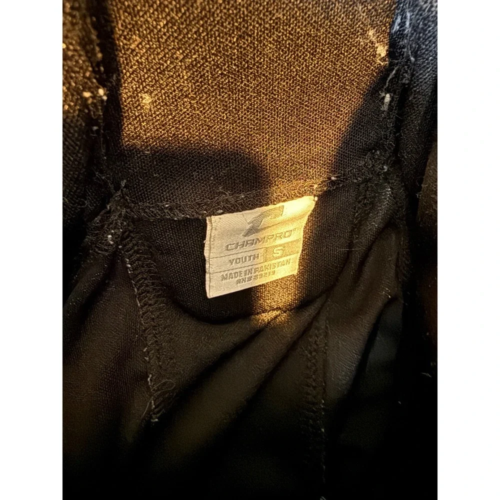 Champro Youth Black Padded Football Pants Integrated‎ Pads